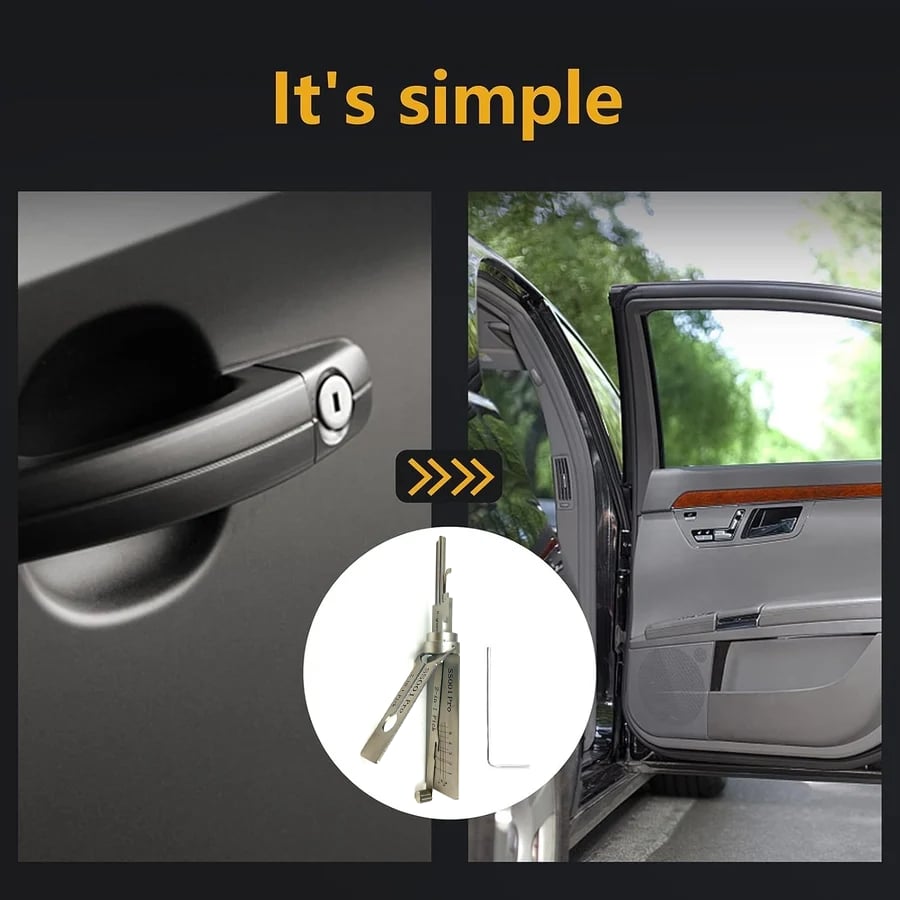 KeyCrack – Precision Stainless Steel Key Decoder