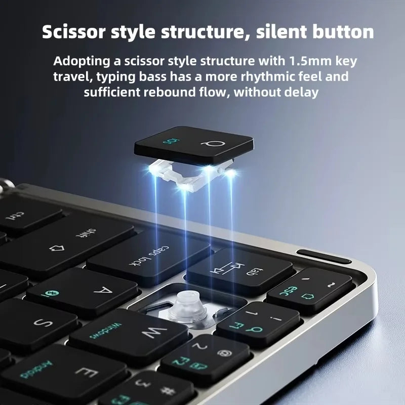 TouchFold | 2-in-1 Keyboard & Portable Stand
