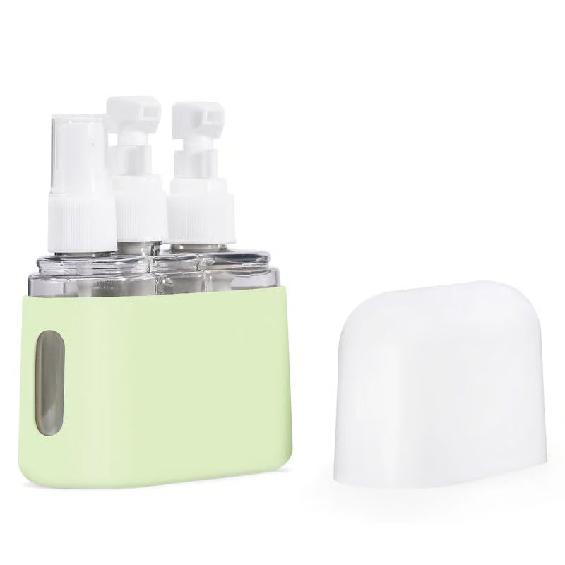 PackEase – Portable Shampoo Dispenser Kit