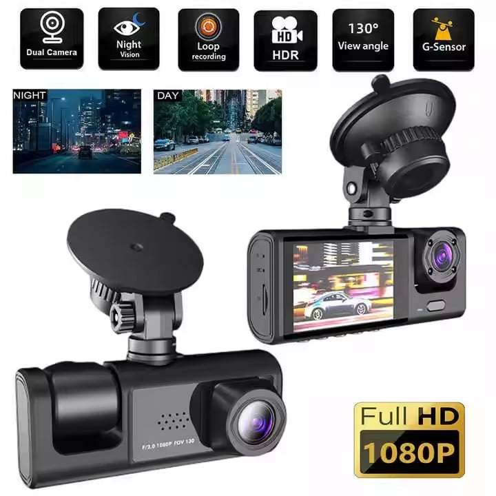 DriveEye - Smart WiFi HD Dashcam with Night Vision