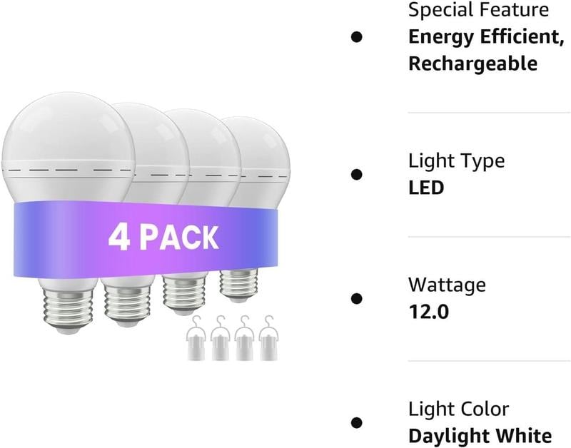 GlowGuard – Rechargeable Emergency Bulb
