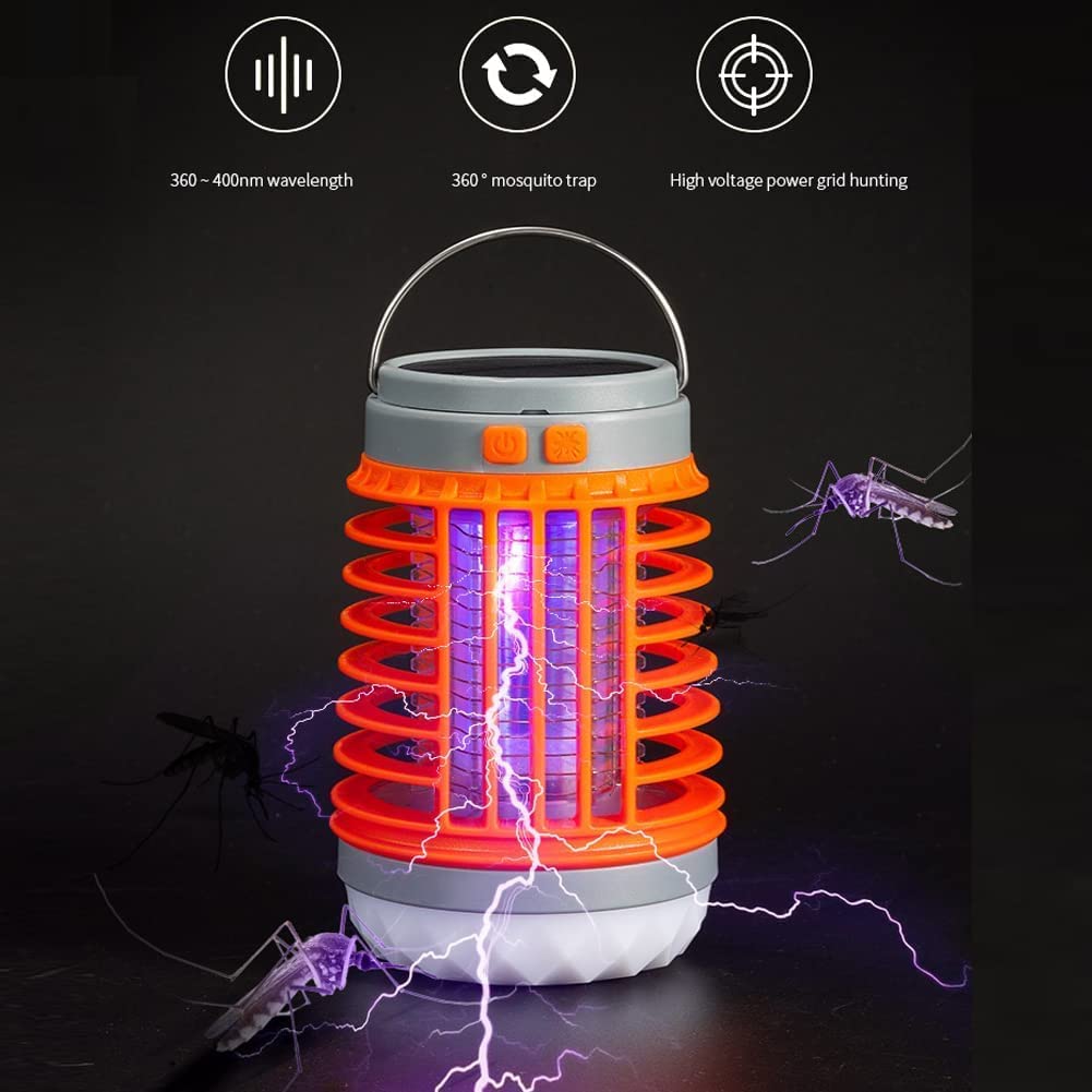 🔥Last Day 49% OFF💥Multifunctional Solar camping Mosquito Killer Lamp