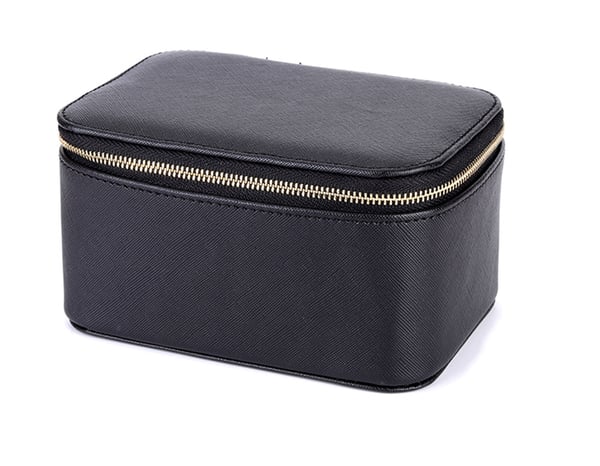 GlimmerNest – Travel Jewelry Box with Mini Pouches