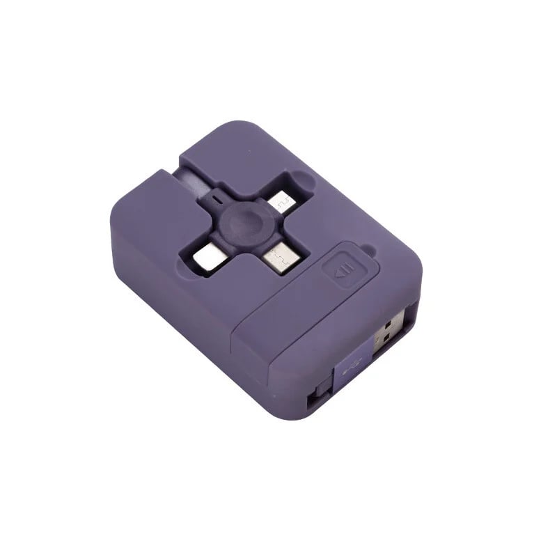 FlexiDock | 3-in-1 Retractable Charging and Phone Stand