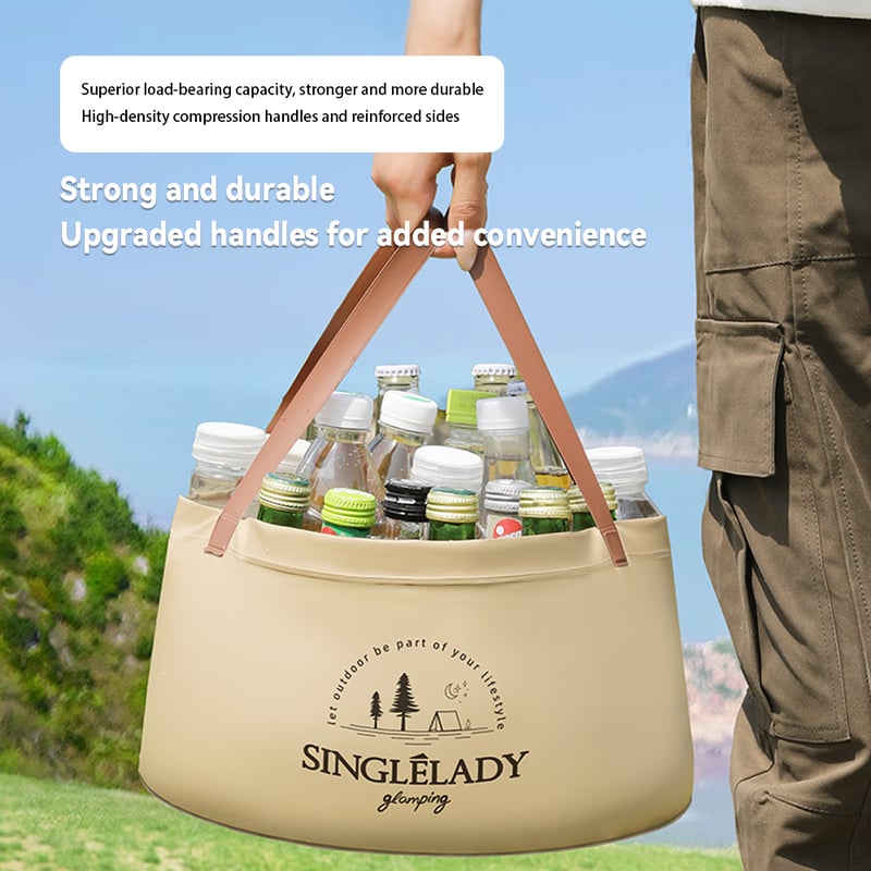 AquaFold – Portable Foldable Multi Use Bucket