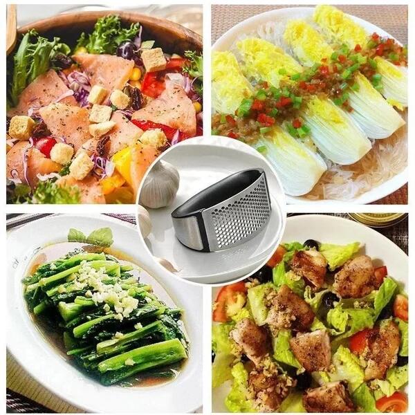 ChefGrip – 430 Stainless Garlic Press