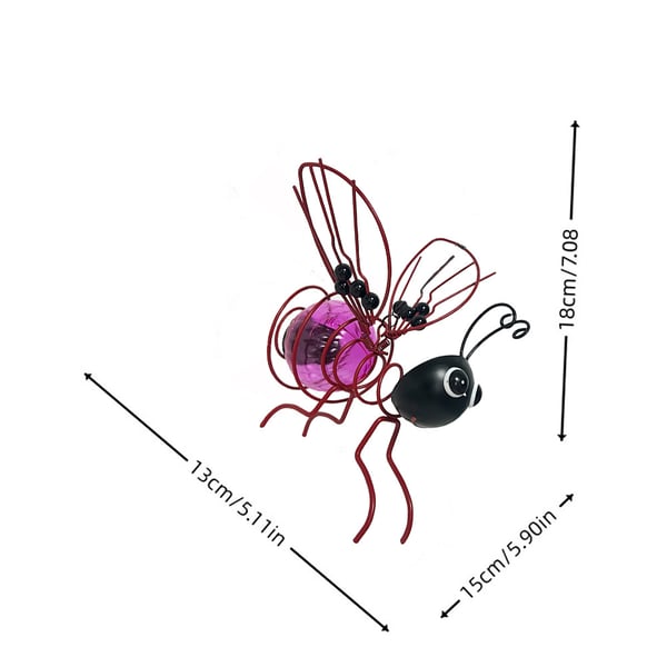 SolarBuzz – Adorable Bee Shaped Outdoor Hanging Lights