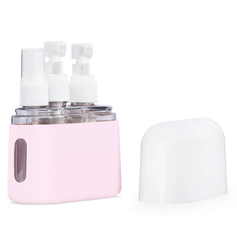 PackEase – Portable Shampoo Dispenser Kit