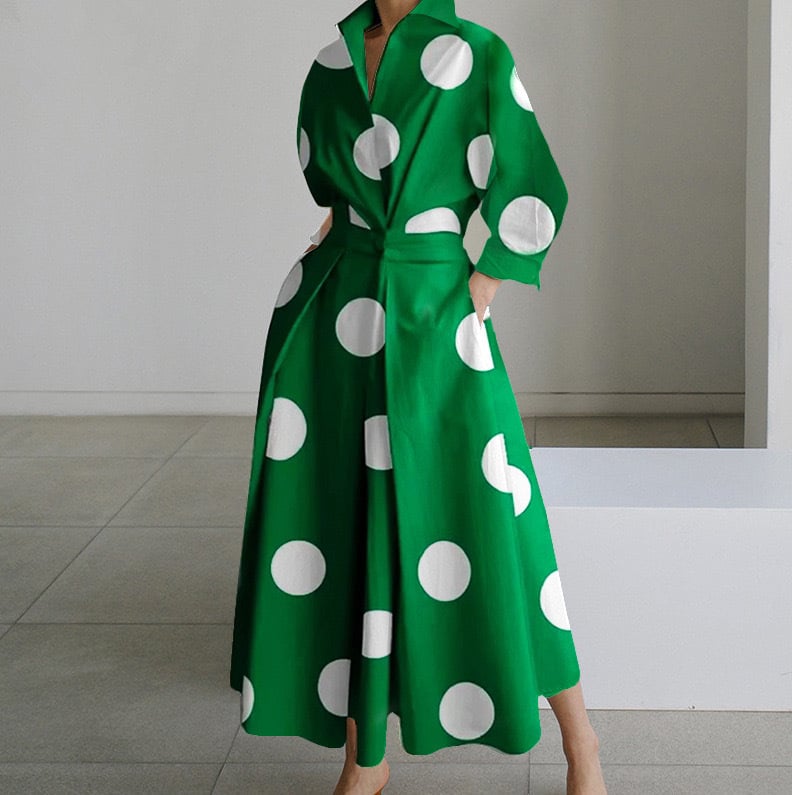 Eleganza - Women’s Cotton Wrap Dress