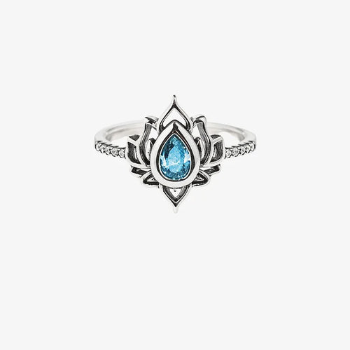 Fuck It and Begin Again Lotus Ring
