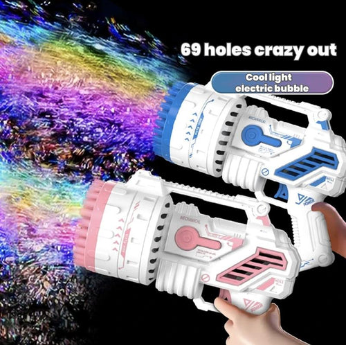 BubbleBlast – LED Rocket Bubble Machine
