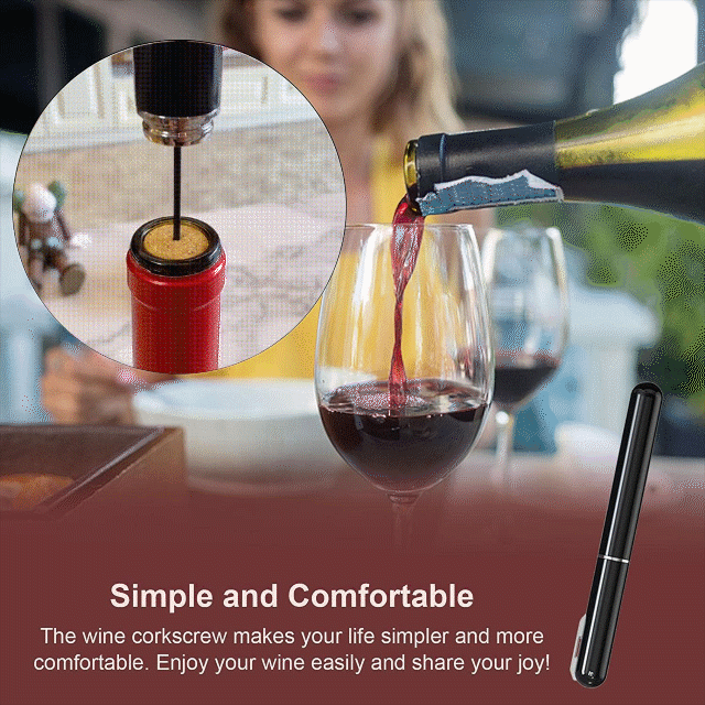 AirPop – Pressure Wine Corkscrew