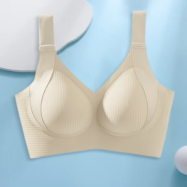 SilvaLuxe – Seamless Ribbed Comfort Bra