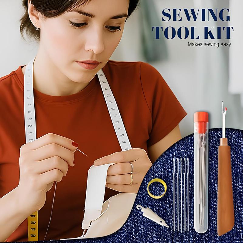 NeedleCraft – 34PCS Handmade Quilting & DIY Sewing Kit