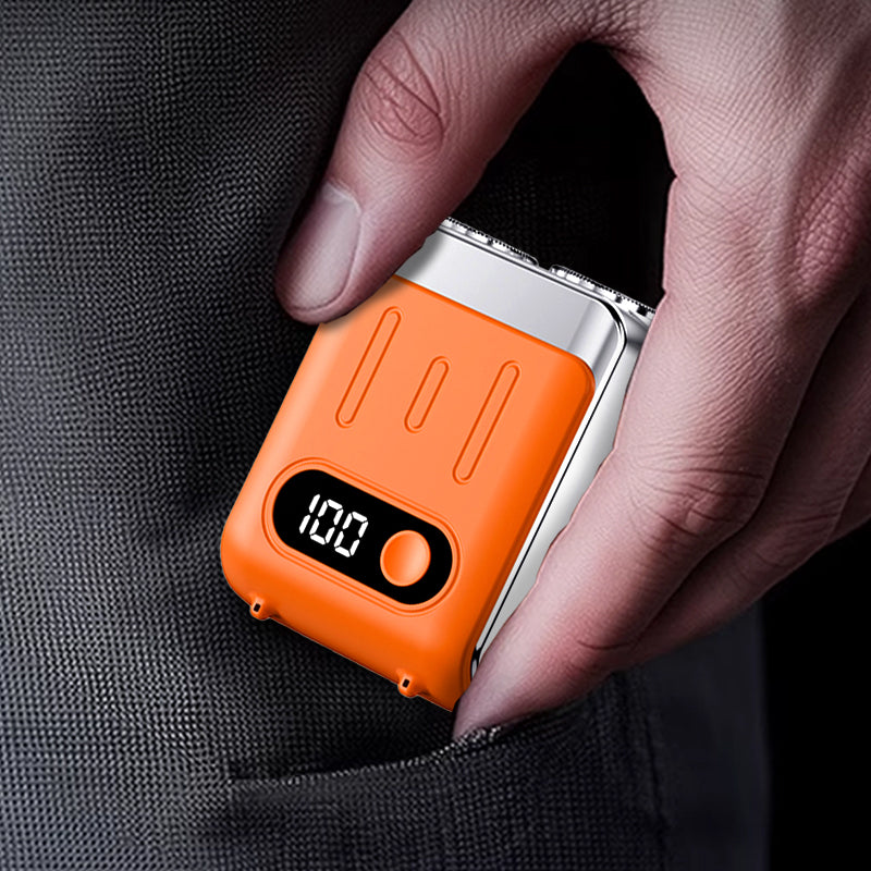 SmoothEdge – Compact Rotary Electric Shaver for Men