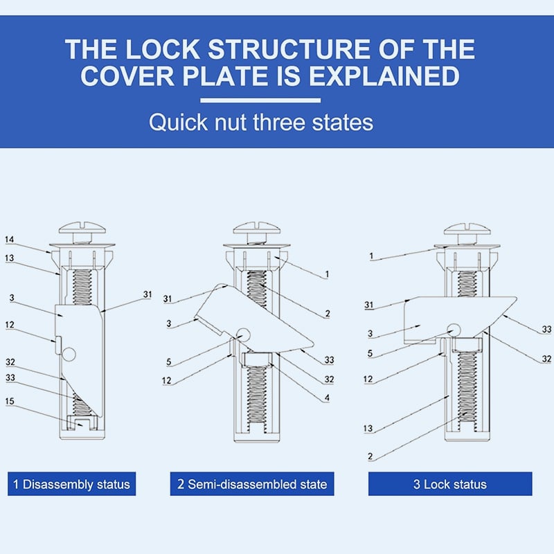 TightLock – Heavy Duty Toilet Bolt Kit