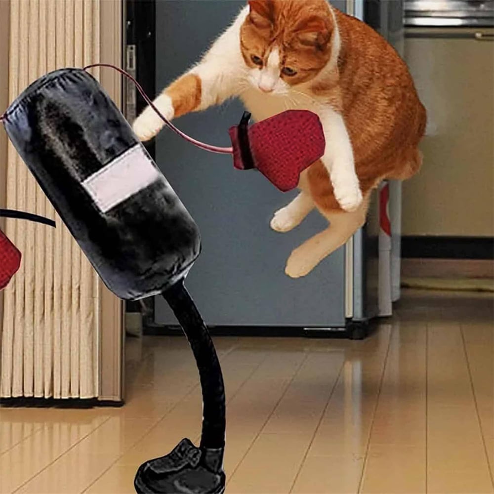 PawPunch – Interactive Cat Boxing Toy