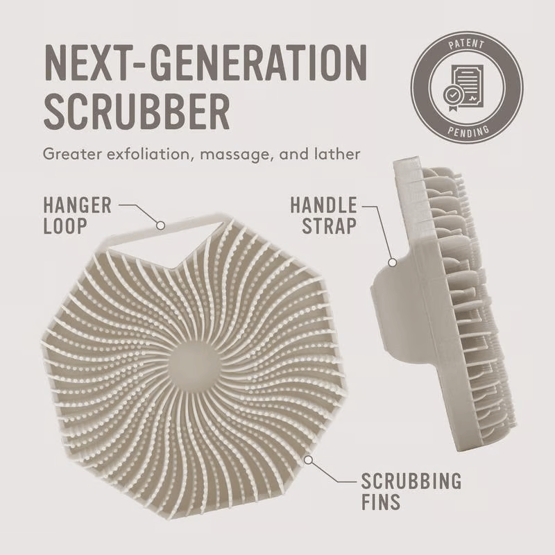 GlowSoothe – Soft Touch Silicone Scrubber