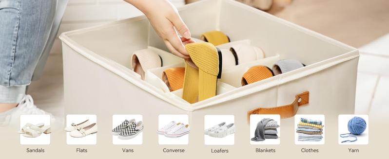 SoleKeeper - Shoe Organizer Storage Box | Elegant Order for Every Pair