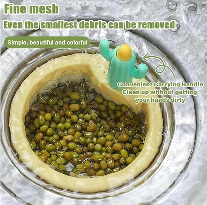 CactusFlow – Enhanced Kitchen Drain Filter