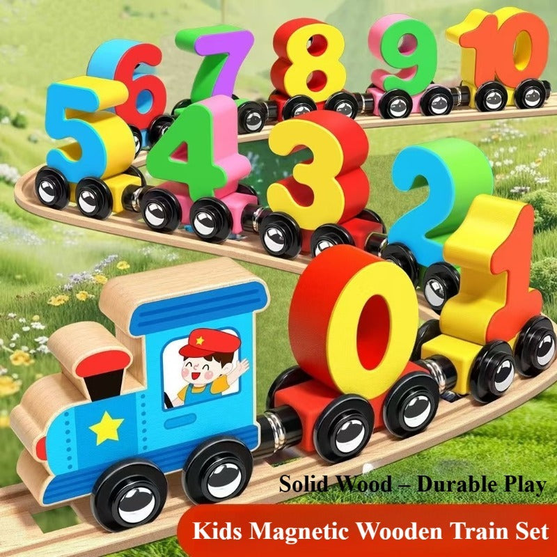 NumRail – Magnetic Number Train Set for Kids