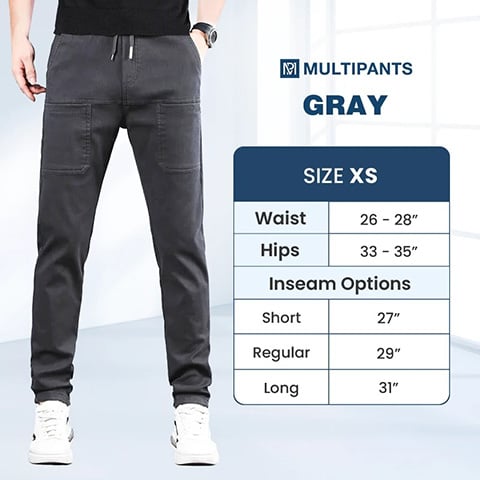 MultiPants – Durable Multi Pocket Stretch Cargo Pants