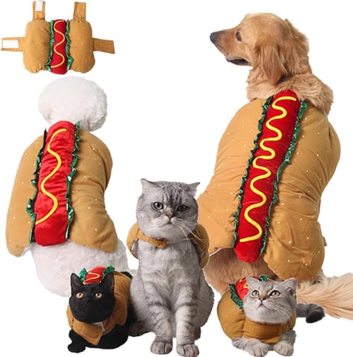 PawBun – Adorable Hot Dog Outfit for Pets
