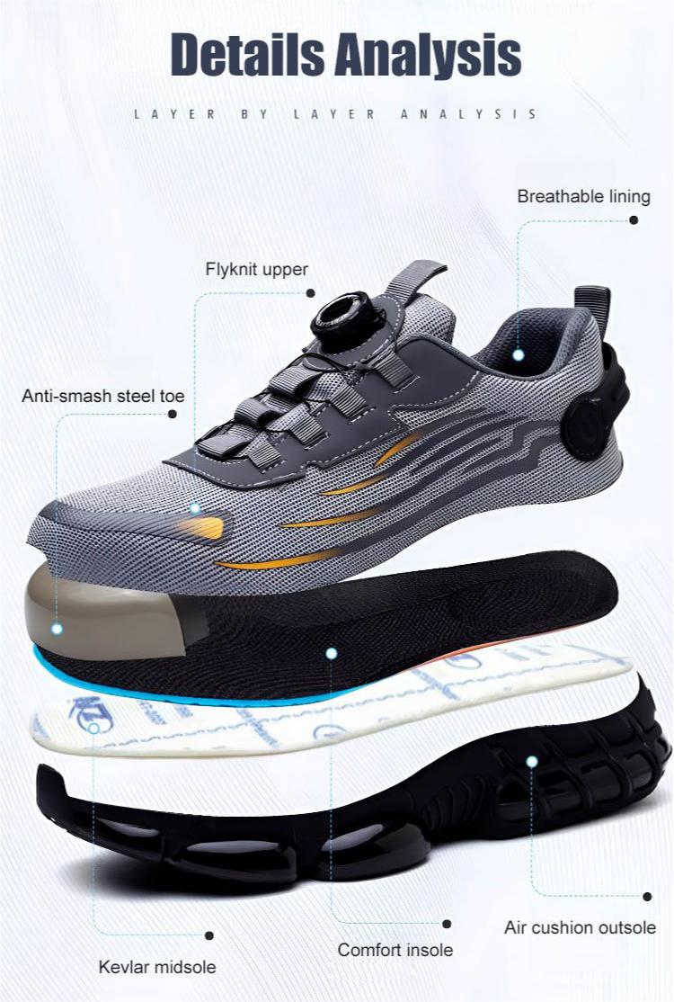 TitanToe - Impact-Resistant Safety Sneakers