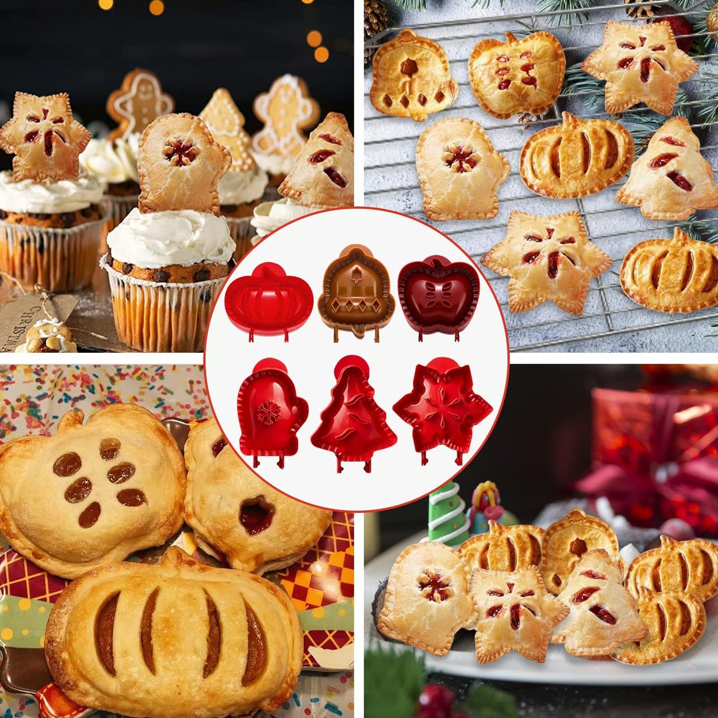 MerryMolds – Holiday Mini Pie Baking Tool