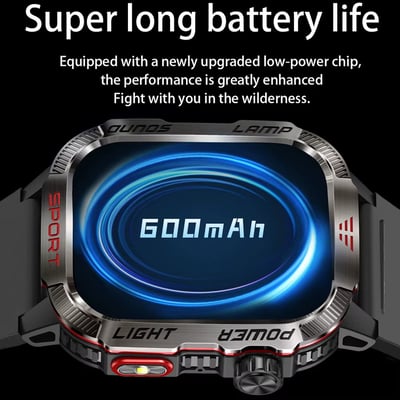 TitanGear – Military Outdoor Smart Watch