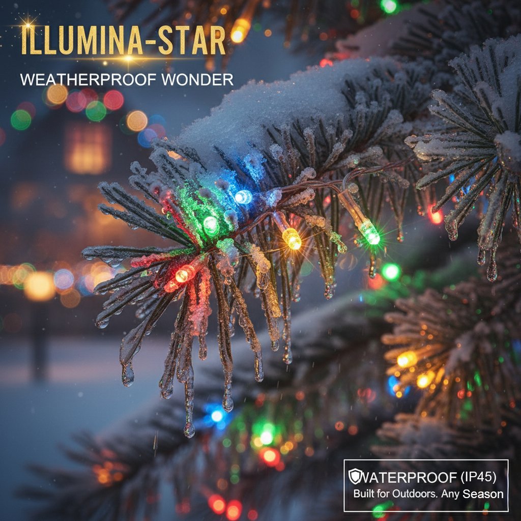 TwinkleFall – Starlight Cascade Tree Lights
