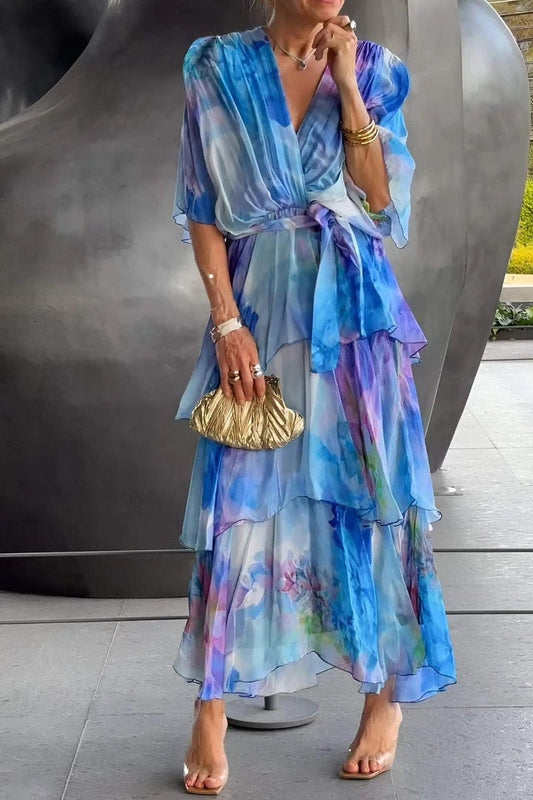 Silkaura – Ethereal Chiffon Dress