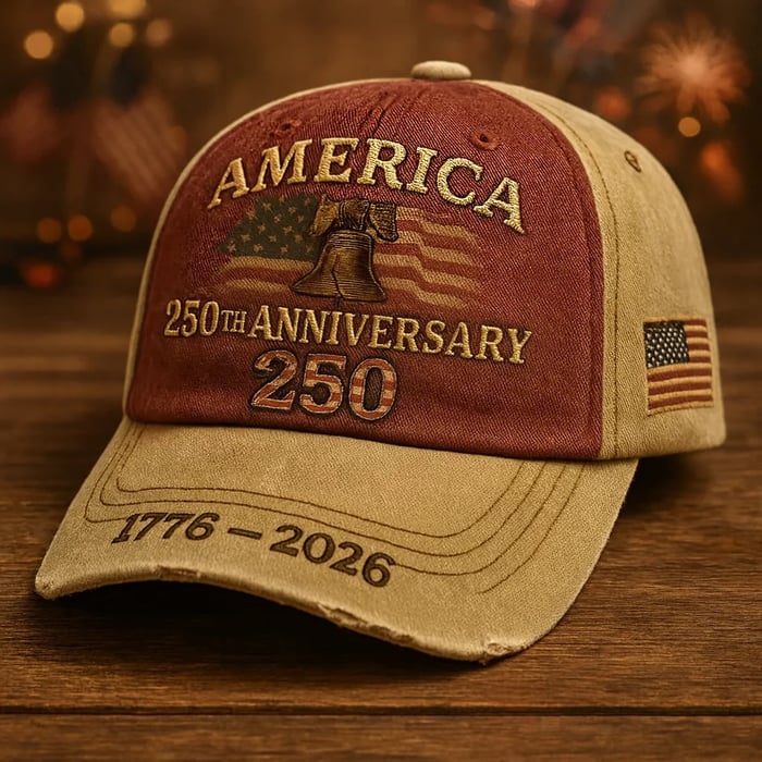 LibertyCap – United States 250th Anniversary Red Cap