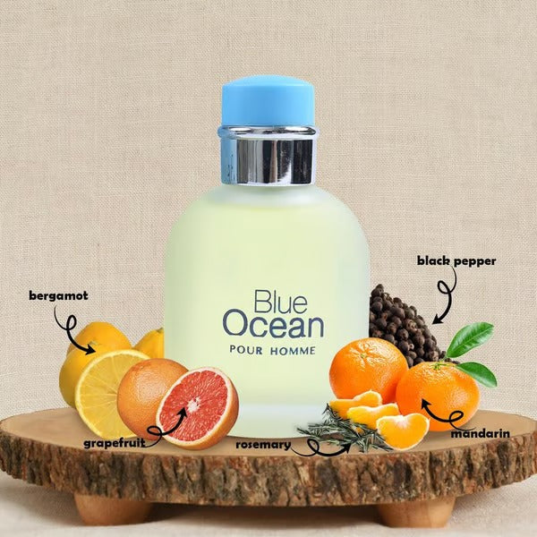 TideMist – Fresh Marine Eau De Toilette with Oceanic Notes