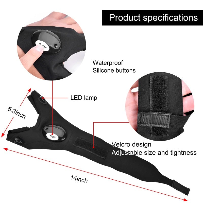 GlowHand – Hands Free LED Work Gloves