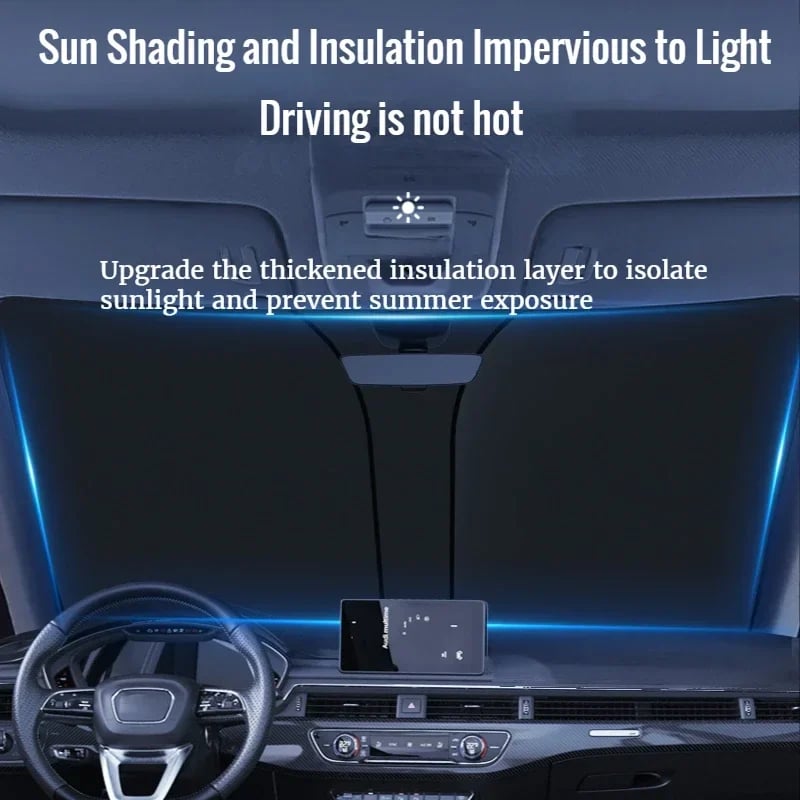 SolarShield – Foldable Car Sun Shade