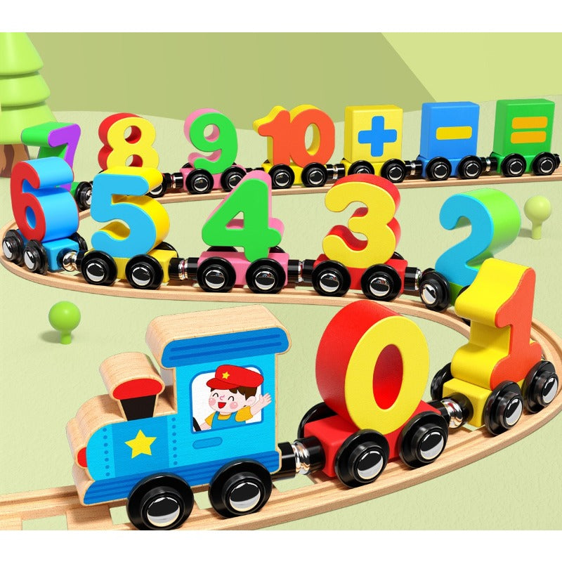 NumRail – Magnetic Number Train Set for Kids