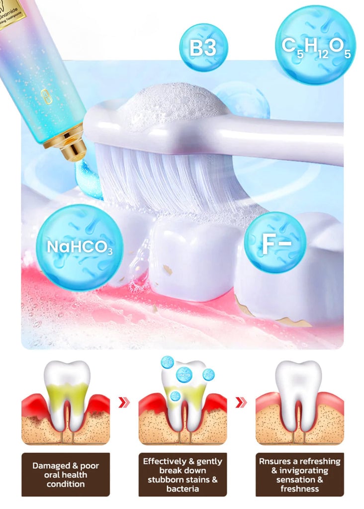 FreshBright – Fluoride-Free Toothpaste, Triple Whitening