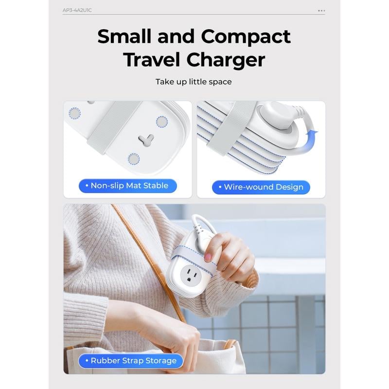 FlexiCharge – Portable Power Strip