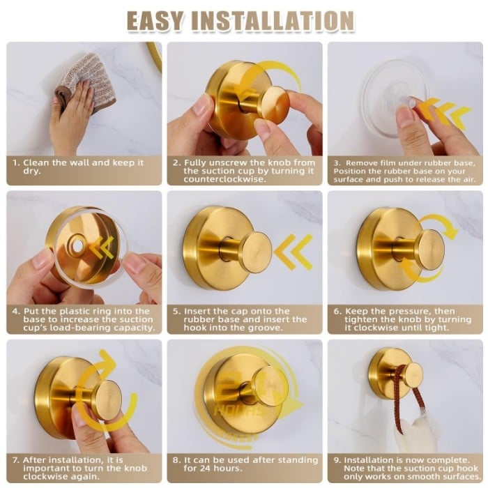 GripLock – Upgraded Suction Cup Hooks