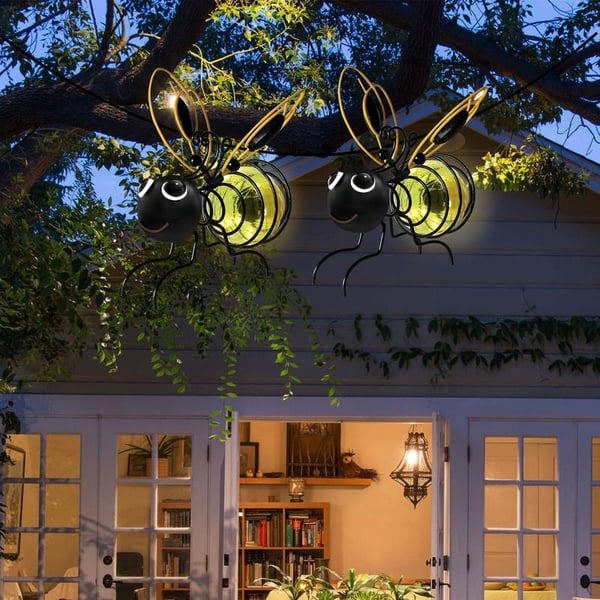 SolarBuzz – Adorable Bee Shaped Outdoor Hanging Lights