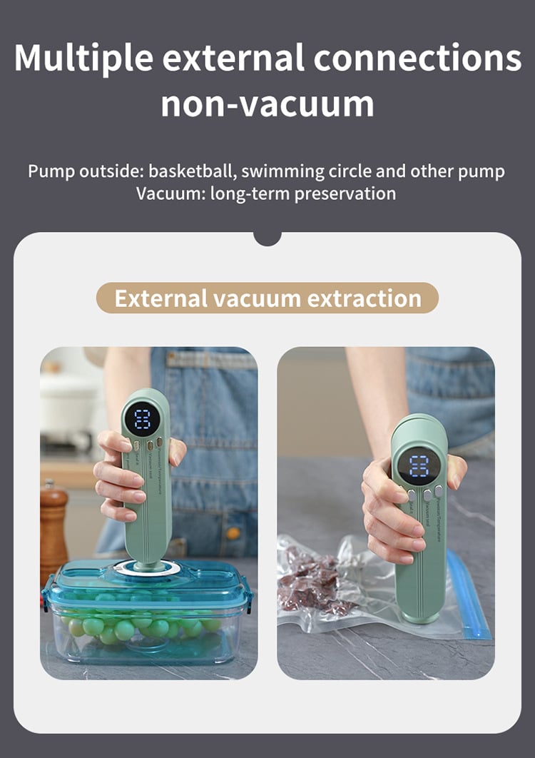 FreshLock – Mini Wireless Vacuum Sealer