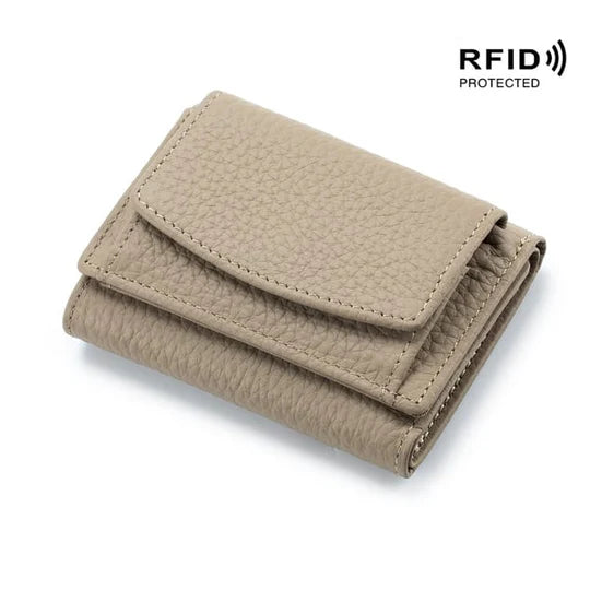 SafeHold – RFID Blocking Leather Mini Wallet