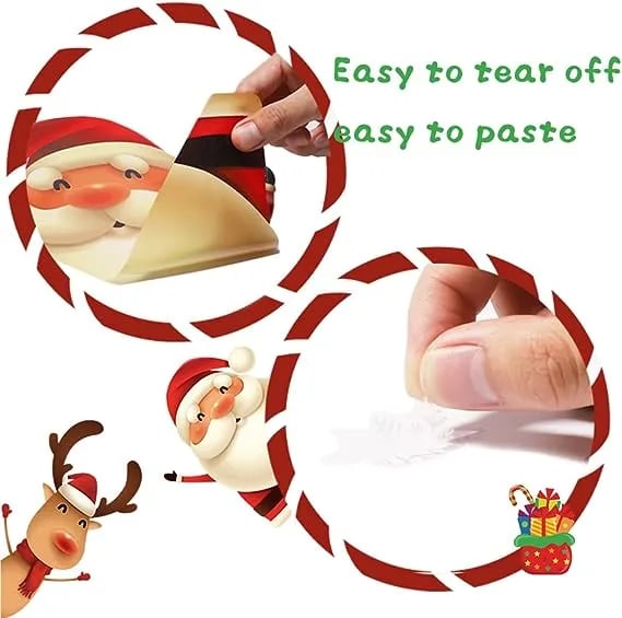 FrostyClings – Reusable Christmas Window Stickers