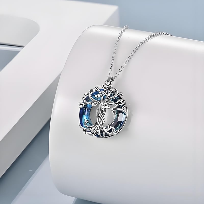 Evola - The Elegant Tree of Life Pendant for Every Journey