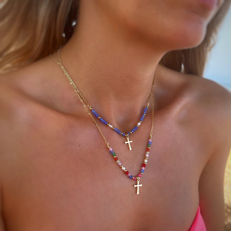 DivinaBead – Elegant Cross Necklace
