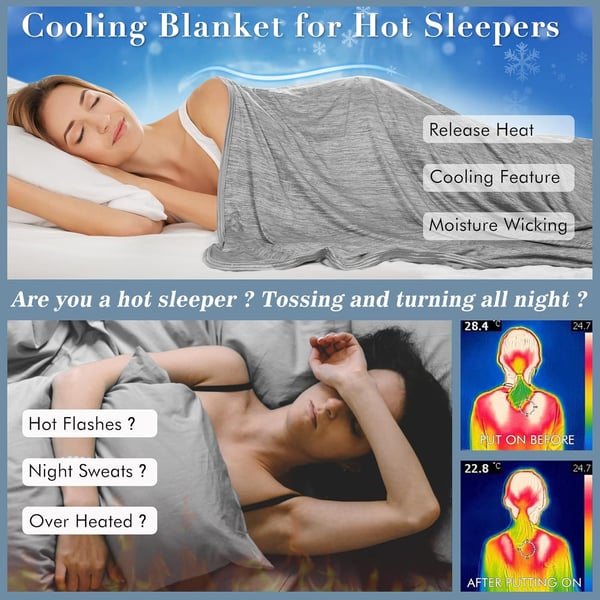 CoolBreeze – Ultimate Summer Cooling Blanket
