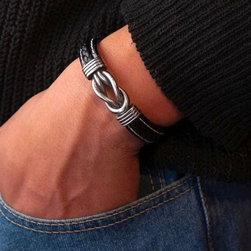 ProudSon - Engraved Infinity Knot Keepsake