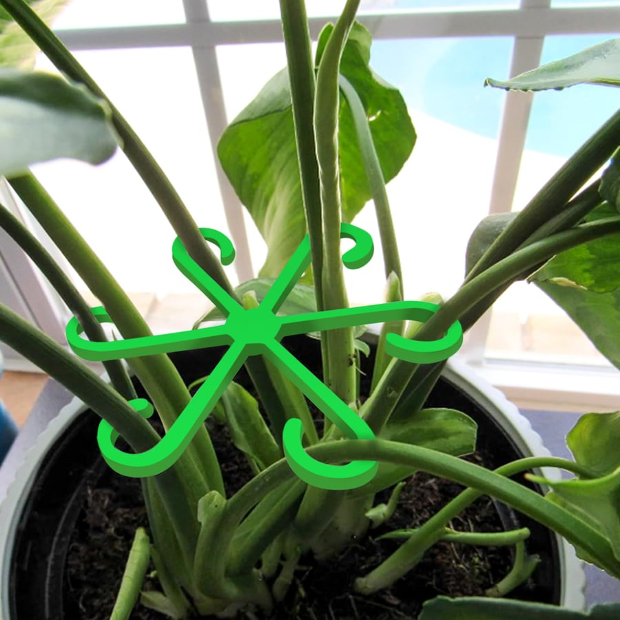 GrowGrip – Adjustable Stem Support Kit for Garden Plants