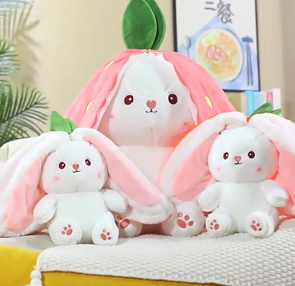 BunnyBloom – Soft Plush Rabbit Toy